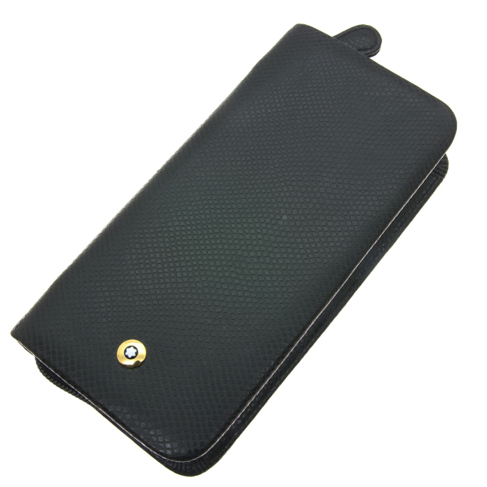 MONTBLANC モンブラン ペンケース 3本挿し レザーケース シエナ