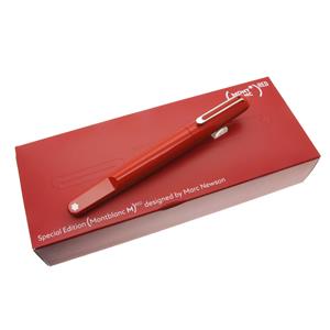MONTBLANC モンブラン 万年筆 スペシャルエディション モンブランM マーク･ニューソン レッド F メイン