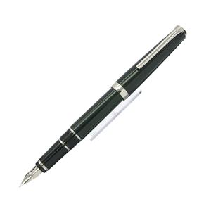PILOT パイロット 万年筆 エラボー ブラック 軟細字 (金属軸) メイン