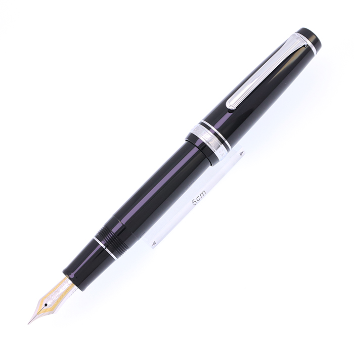 中古)SAILOR セーラー 万年筆 プロフェッショナルギア 銀