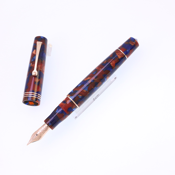 中古)Leonardo Officina Italiana レオナルド 万年筆 モーメントゼロ