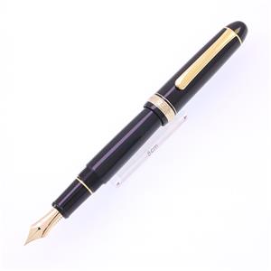 万年筆 #3776 センチュリー ブラックインブラック PNB-13000 軟細字