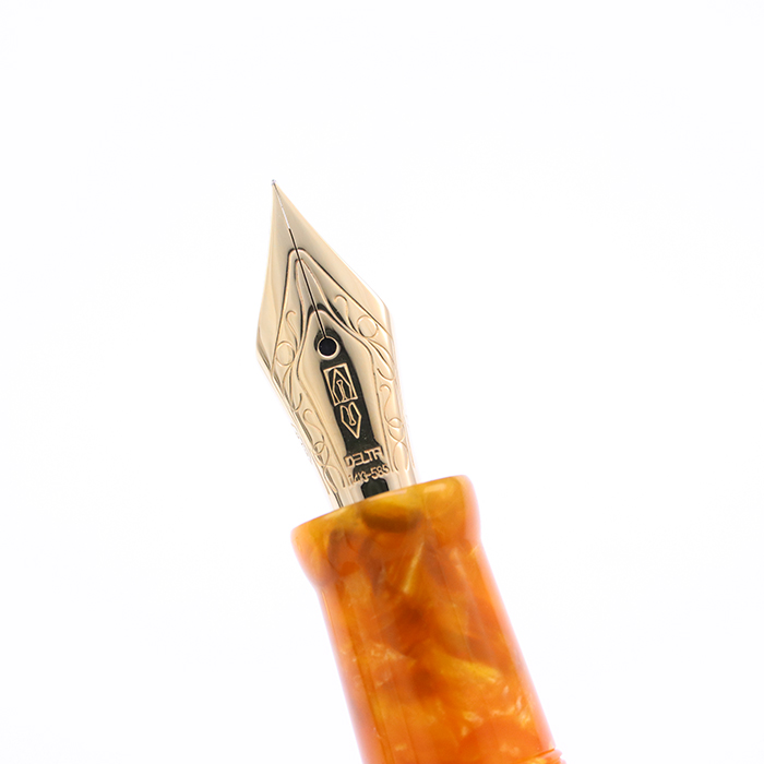 中古)DELTA デルタ 万年筆 ドルチェビータ オーロ スリム EF（商品ID