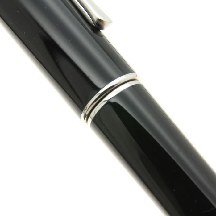 未使用品】DELTA via VENETO 黒ボールペン DELTA ヴィンテージ ボールペン