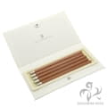 GRAF VON FABER-CASTELL グラフフォンファーバーカステル パーフェクトペンシル用リフィル ポケットペンシルNo.5 ブラウン 硬度B (5本入り)