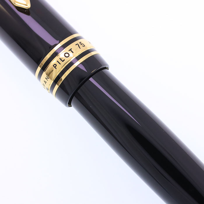 中古)PILOT パイロット 万年筆 創立75周年記念 パイロット75 中字