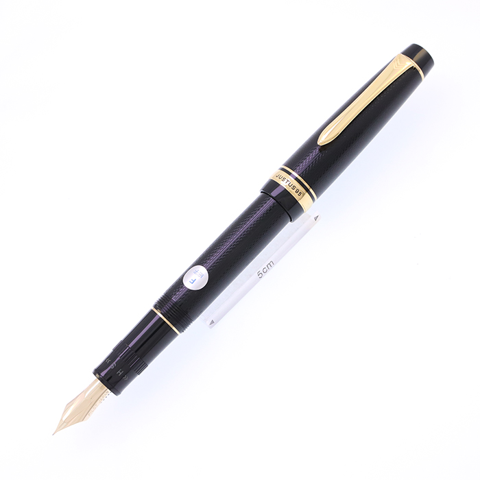 中古)PILOT パイロット 万年筆 ジャスタス95 ネットブラック