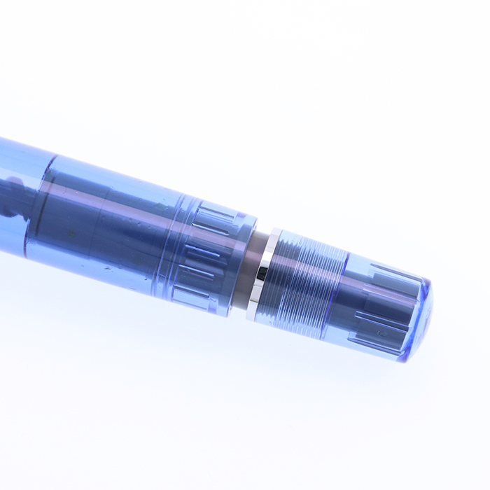 Pelikan 万年筆 M205 F デモンストレーターブルー スケルトン ペリカン 特別生産品 M205 デモンストレーター ブルー 万年筆 (吸入式