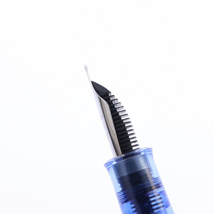 中古)Pelikan ペリカン 万年筆 M205 デモンストレーター ブルー F