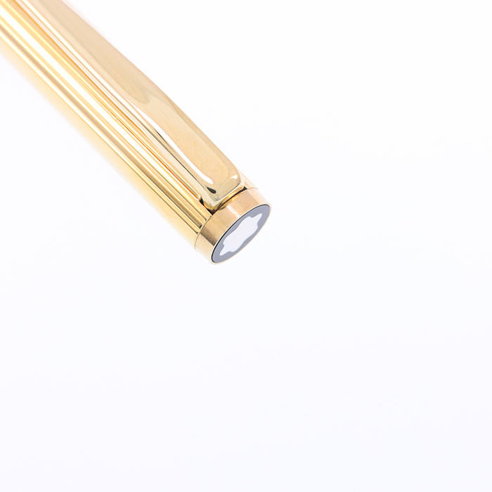 中古)MONTBLANC モンブラン 万年筆 ノブレス ゴールド 20金張 EF（商品