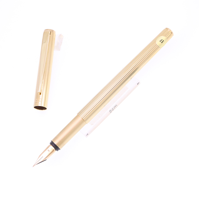 中古)MONTBLANC モンブラン 万年筆 ノブレス ゴールド 20金張 EF（商品