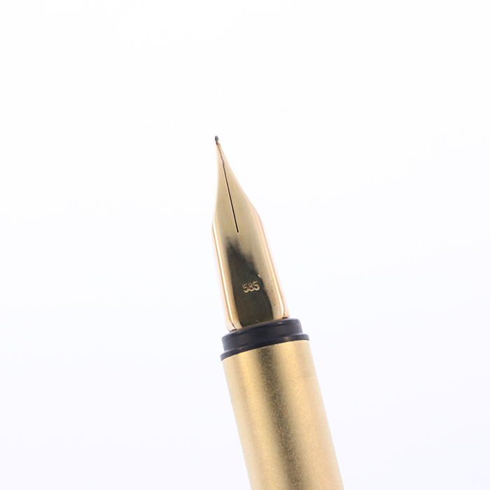 中古)MONTBLANC モンブラン 万年筆 ノブレス ゴールド 20金張 EF（商品