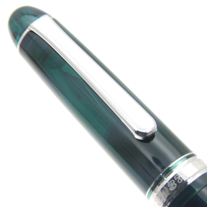 新品)PLATINUM プラチナ 万年筆 #3776 センチュリー ロジウム ローレル