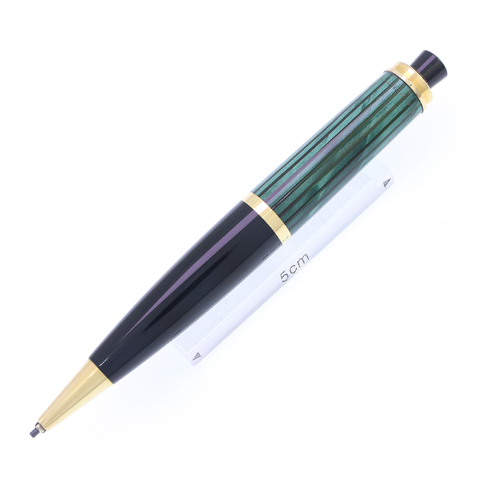 中古)Pelikan ペリカン メカニカルペンシル #475 緑縞 1.18mm