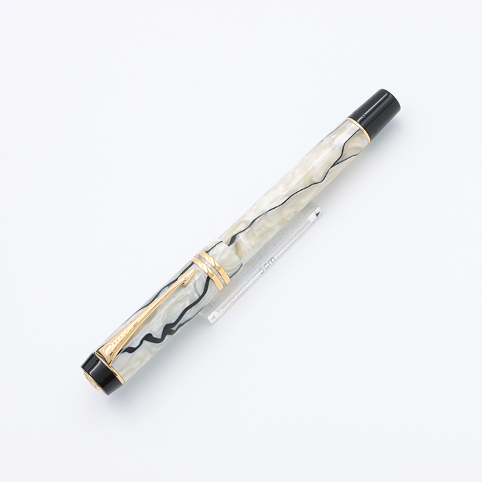 パーカー デュオフォールド パール＆ブラック 万年筆 18K M 美品 詳細ページ | 万年筆 ボールペンなど高級筆記具の販売・買取