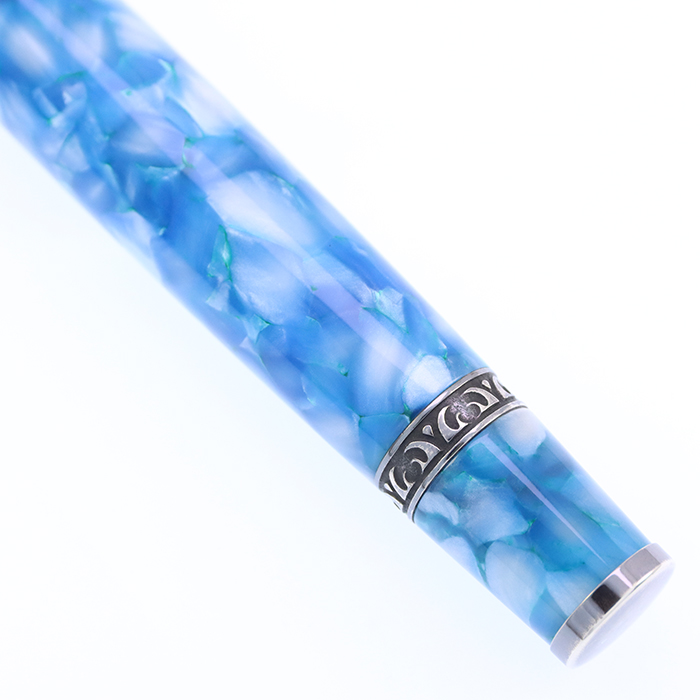 中古)AURORA アウロラ 万年筆 リミテッドエディション オチェアーノ