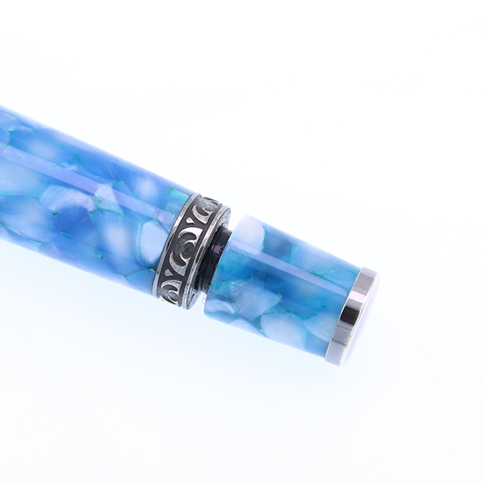 中古)AURORA アウロラ 万年筆 リミテッドエディション オチェアーノ
