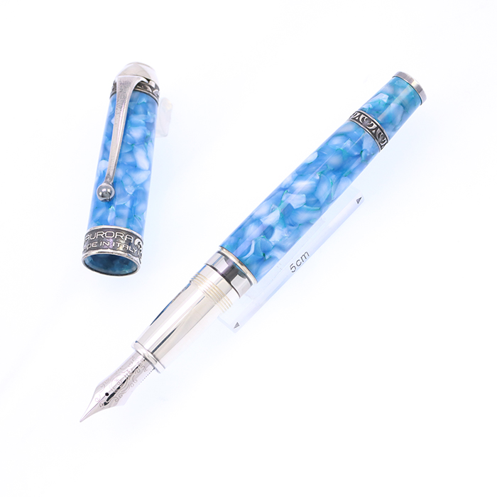 中古)AURORA アウロラ 万年筆 リミテッドエディション オチェアーノ
