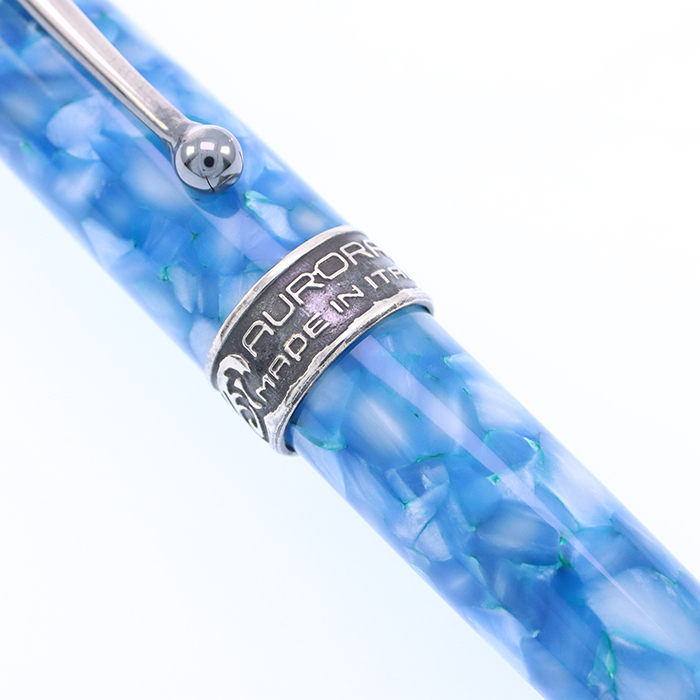 中古)AURORA アウロラ 万年筆 リミテッドエディション オチェアーノ