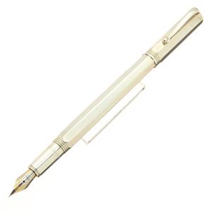 Montegrappa モンテグラッパ 万年筆 レミニッセンス スターリングシルバー プレーン スリム F メイン