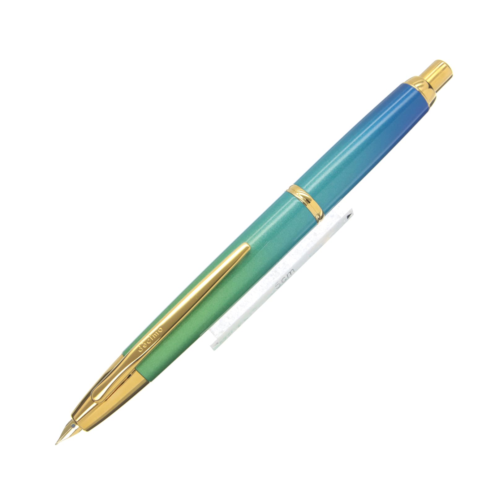 【美品】パイロット カスタム会限定 キャップレスデシモ ペリドットグリーン EF ll.jpg