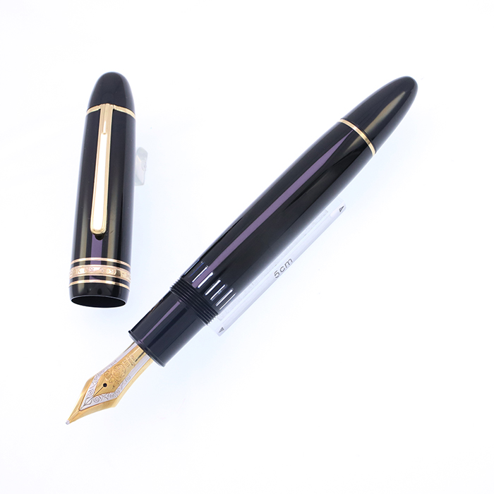 未使用に近い モンブラン 149 18K (BB) 極太字750 万年筆 インク