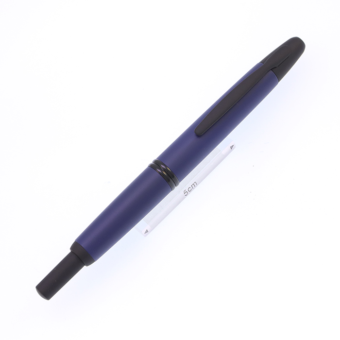 中古)PILOT パイロット 万年筆 キャップレス ブルーマット スタブ