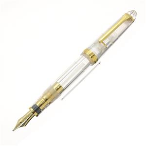 SAILOR セーラー 万年筆 透明プロフィット21 金 ズーム (旧型ペン先) メイン
