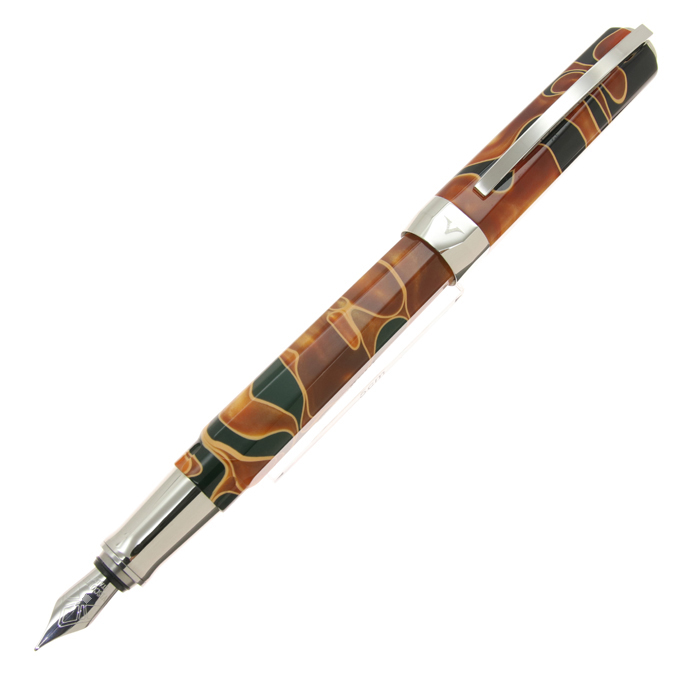VISCONTI 万年筆 オレンジブラウン　美品 詳細ページ | 万年筆 ボールペンなど高級筆記具の販売・買取