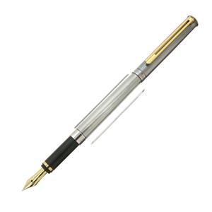 MONTBLANC モンブラン 万年筆 ノブレス シルバープレート M メイン