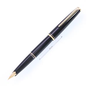 MONTBLANC モンブラン 万年筆 #221 クラシック 黒 F (両用式) メイン