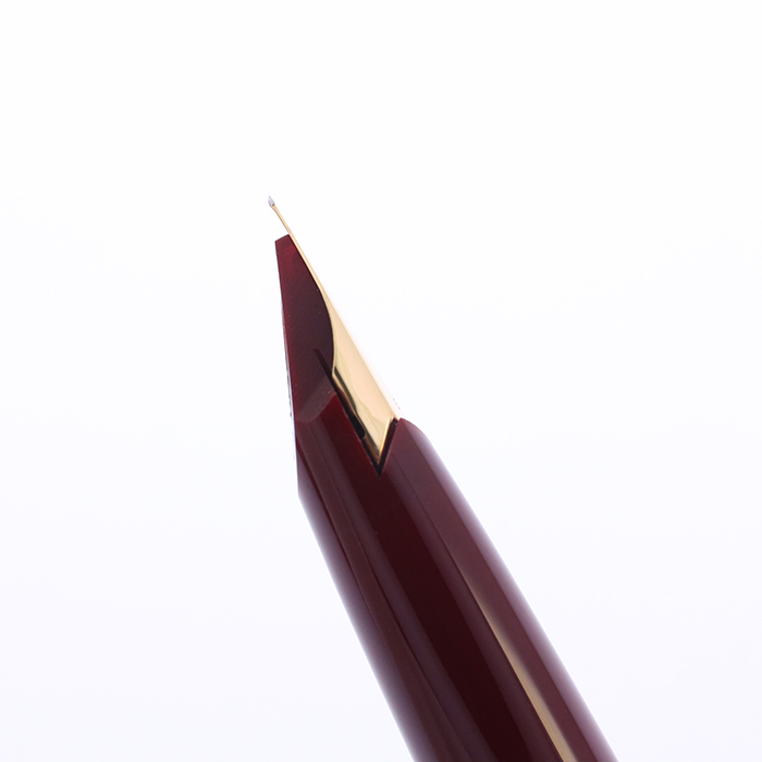 モンブラン万年筆221 吸入式 中古)MONTBLANC モンブラン 万年筆 #221 赤 EF (吸入式)（商品ID