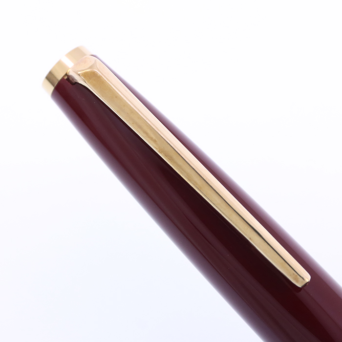 中古)MONTBLANC モンブラン 万年筆 #221 赤 EF (吸入式)（商品ID