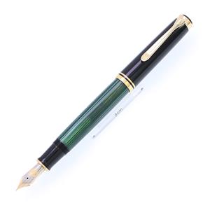 Pelikan ペリカン 万年筆 スーベレーン M800 グリーンストライプ F メイン