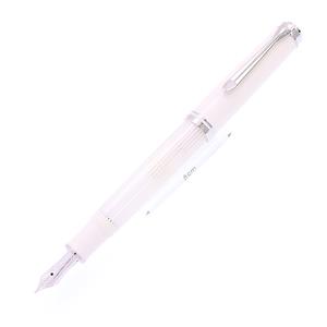 Pelikan ペリカン 万年筆 スーベレーン M605 ホワイトストライプ EF メイン