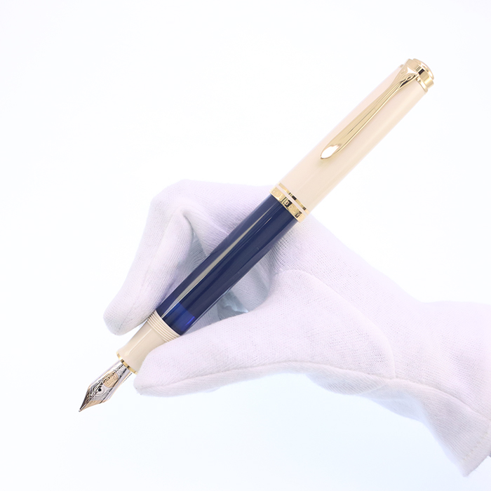 PELIKAN ペリカン スーべレーン M800 クリームブルー 万年筆 M 即日出荷OK】Pelikan（ペリカン）万年筆 特別生産品