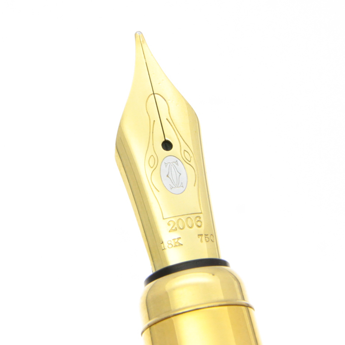 Cartier カルティエ 万年筆 18K 750 美品 【公式通販】