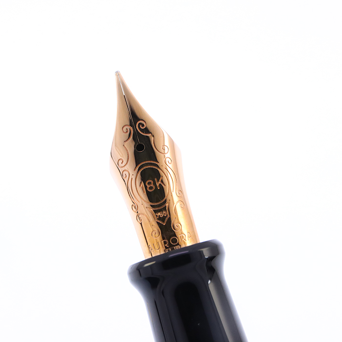 AURORA　アウロラ　オプティマ　日月潭　ブルー/ローズゴールド　F-nib 詳細ページ | 万年筆 ボールペンなど高級筆記具の販売・買取