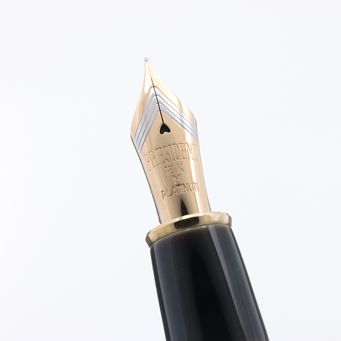 643 オーバーホール済み 万年筆 PLATINUMプラチナ 14k 筆記具