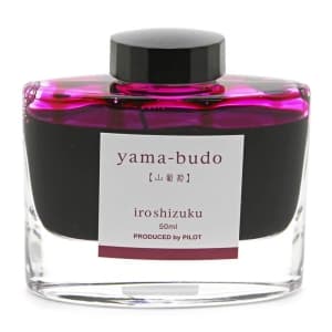 ボトルインク iroshizuku 色彩雫 yama-budo 【山葡萄】 50ml