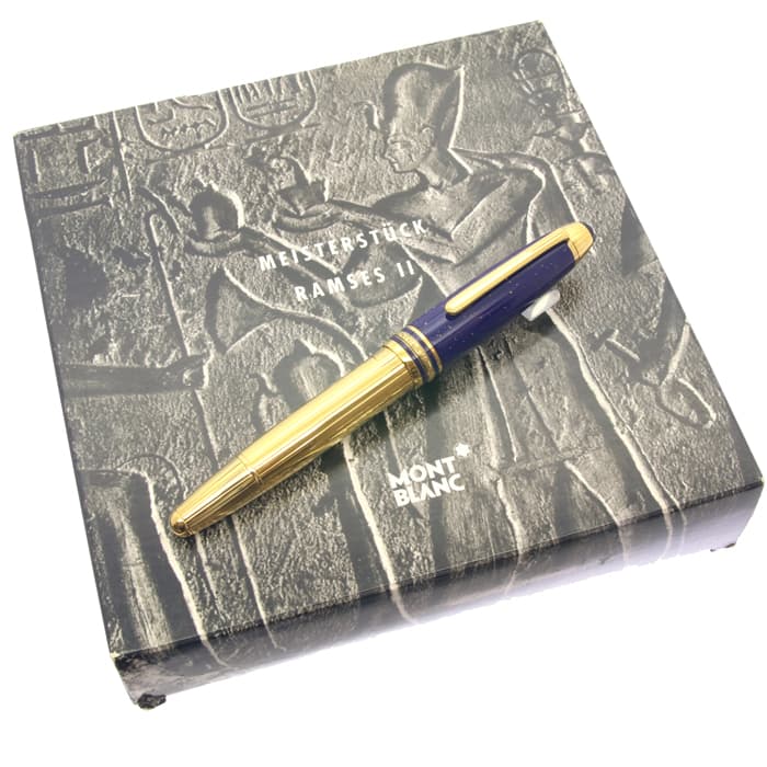 中古)MONTBLANC モンブラン 万年筆 マイスターシュテュック ソリテール