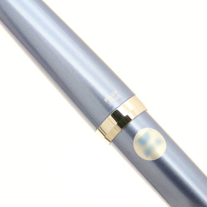 新品)PILOT パイロット 万年筆 エラボー ライトブルー (金属軸)（商品