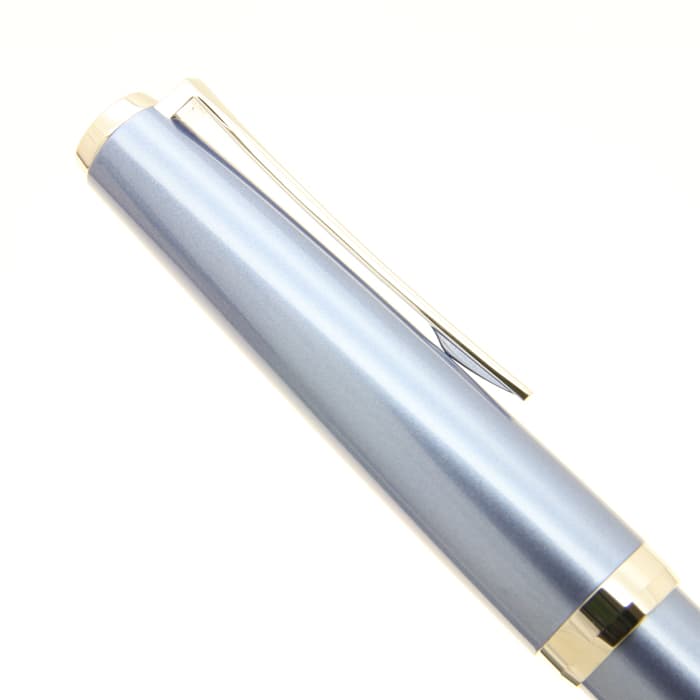 新品)PILOT パイロット 万年筆 エラボー ライトブルー (金属軸)（商品