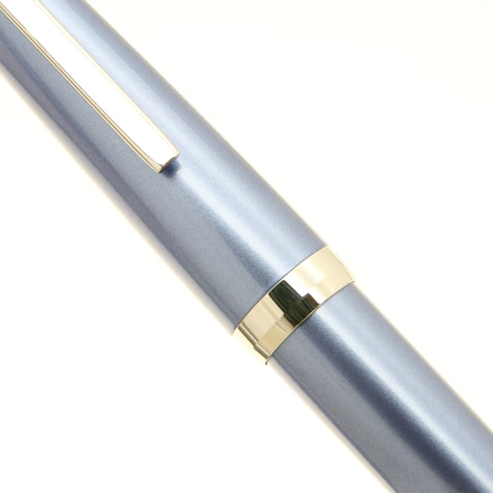 新品)PILOT パイロット 万年筆 エラボー ライトブルー (金属軸)（商品