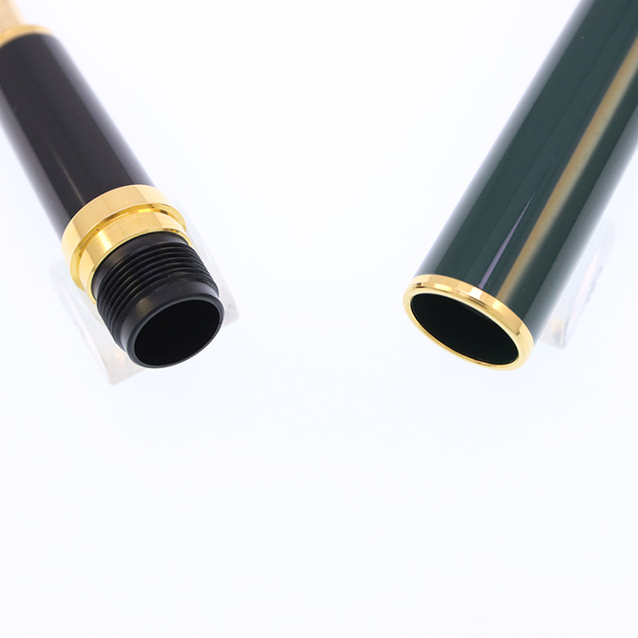中古)MONTBLANC モンブラン 万年筆 ノブレス オブリージュ グリーン M
