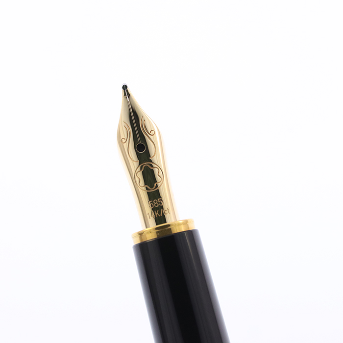 中古)MONTBLANC モンブラン 万年筆 ノブレス オブリージュ グリーン M