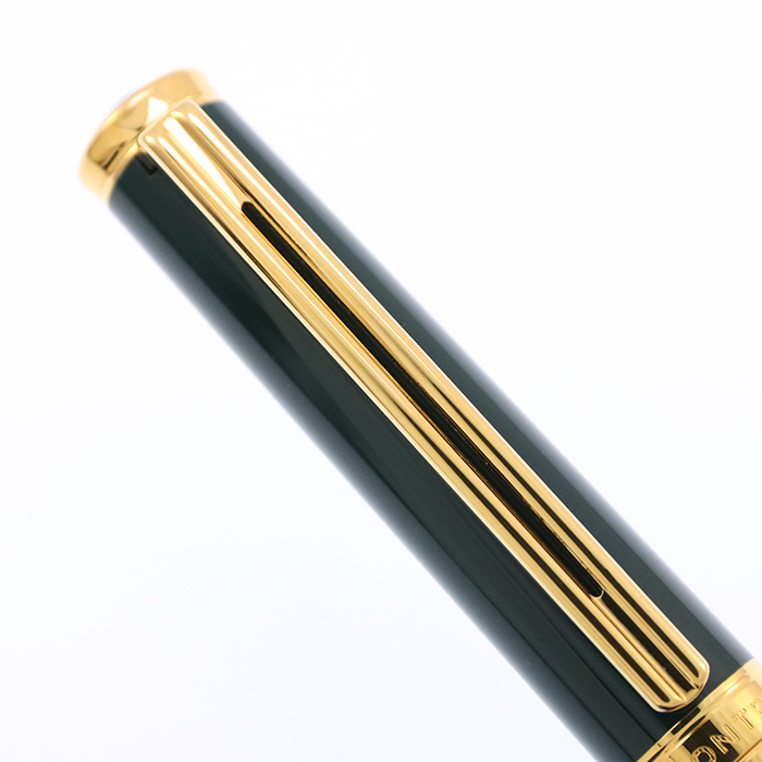 中古)MONTBLANC モンブラン 万年筆 ノブレス オブリージュ グリーン M