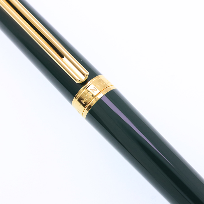 中古)MONTBLANC モンブラン 万年筆 ノブレス オブリージュ グリーン M