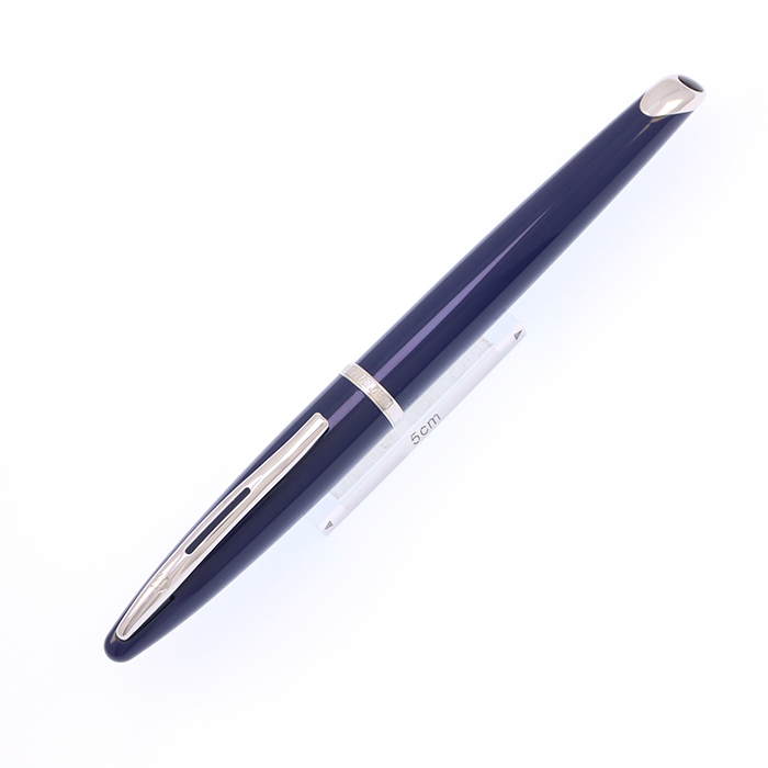 中古)WATERMAN ウォーターマン 万年筆 カレン ブルーCT F（商品ID