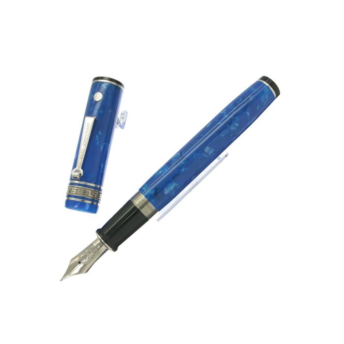 WAHL EVERSHARP エバーシャープ 万年筆 デコバンド アマルフィ ロジウム
